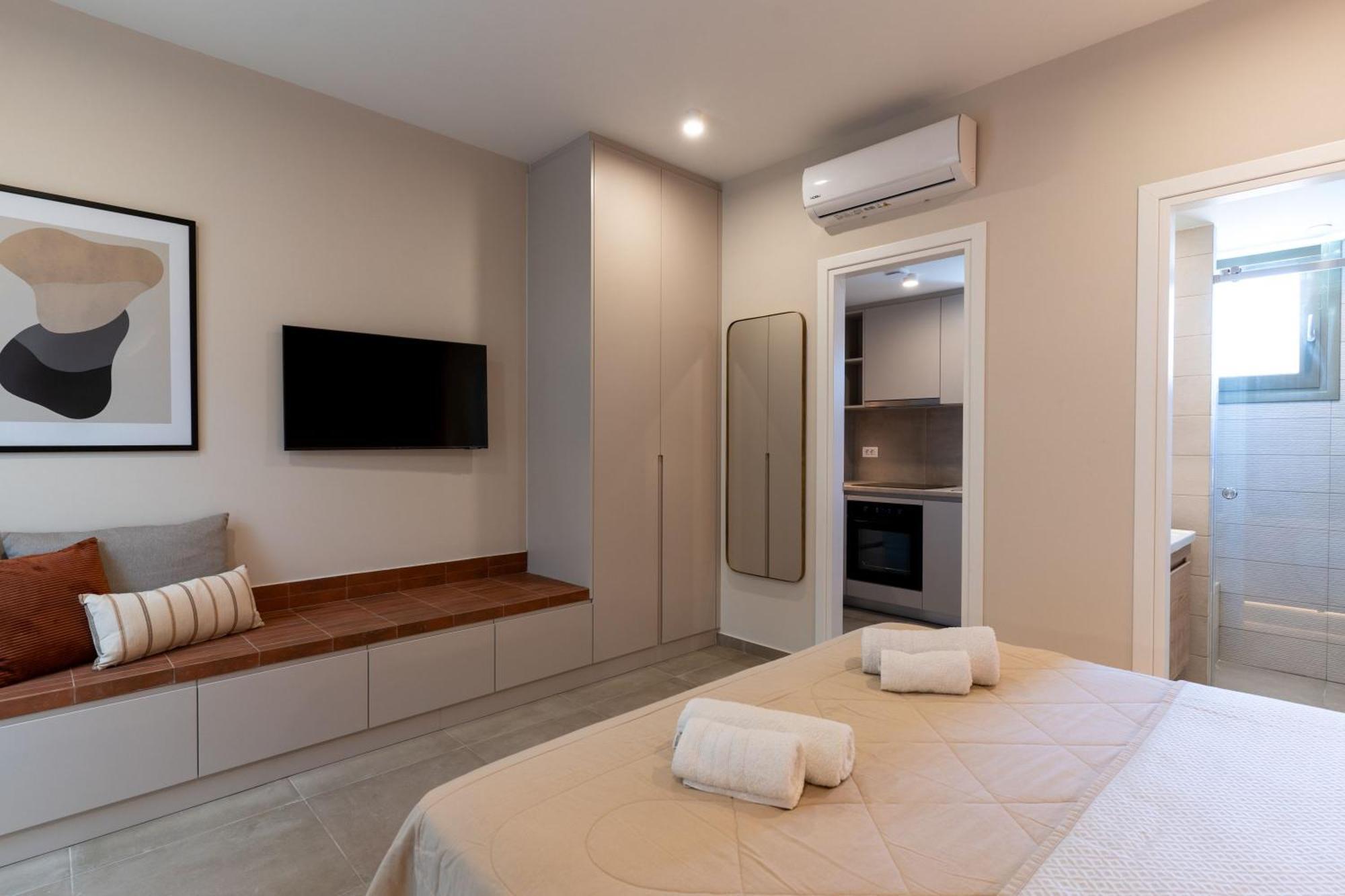 Lodge Modern Apartments, In Kalamaki Centre Zewnętrze zdjęcie